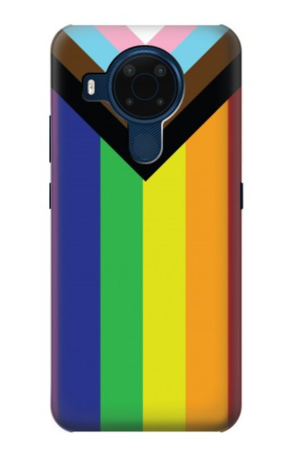 S3846 Drapeau de fierté LGBT Etui Coque Housse pour Nokia 5.4