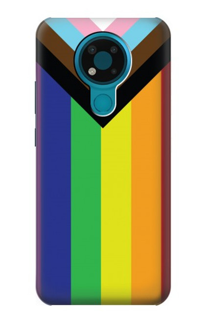 S3846 Drapeau de fierté LGBT Etui Coque Housse pour Nokia 3.4