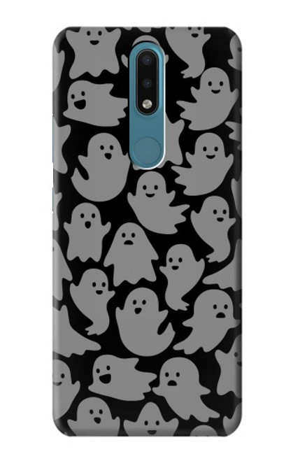 S3835 Motif fantôme mignon Etui Coque Housse pour Nokia 2.4