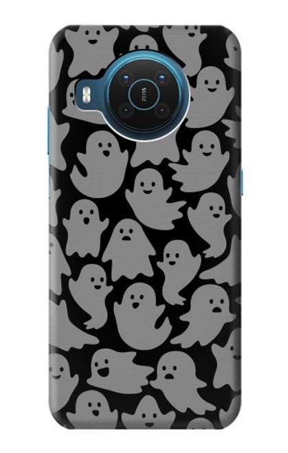 S3835 Motif fantôme mignon Etui Coque Housse pour Nokia X20