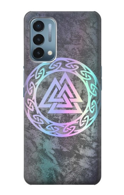 S3833 Valknut Odin Wotans Noeud Hrungnir Coeur Etui Coque Housse pour OnePlus Nord N200 5G