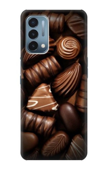 S3840 Amateurs de chocolat au lait au chocolat noir Etui Coque Housse pour OnePlus Nord N200 5G