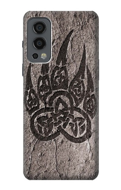 S3832 Patte d'ours nordique viking Berserkers Rock Etui Coque Housse pour OnePlus Nord 2 5G