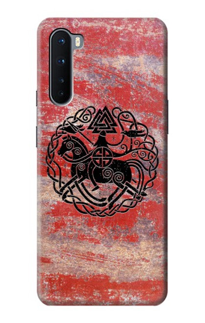 S3831 Symbole antique nordique viking Etui Coque Housse pour OnePlus Nord