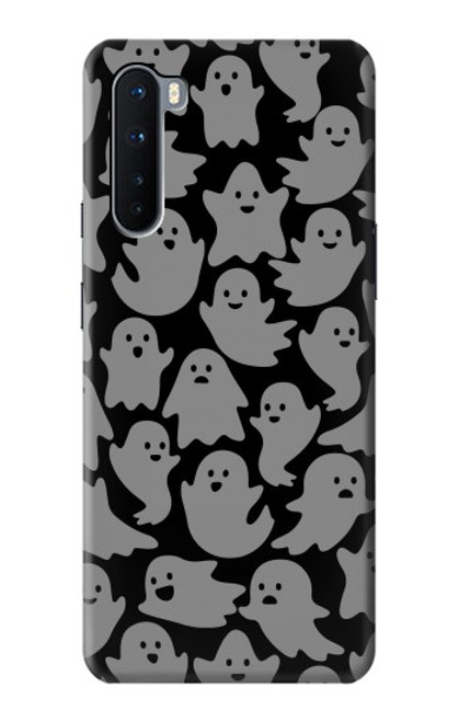 S3835 Motif fantôme mignon Etui Coque Housse pour OnePlus Nord