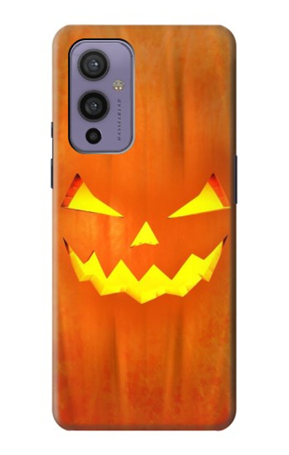 S3828 Citrouille d'Halloween Etui Coque Housse pour OnePlus 9