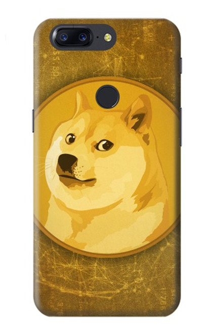 S3826 Dogecoin Shiba Etui Coque Housse pour OnePlus 5T