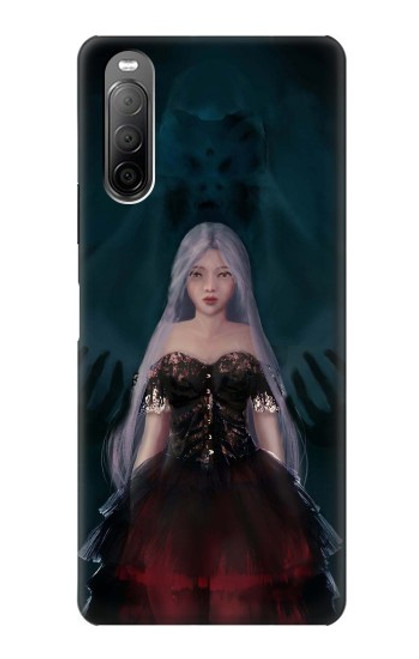 S3847 Lilith Devil Bride Gothique Fille Crâne Grim Reaper Etui Coque Housse pour Sony Xperia 10 II