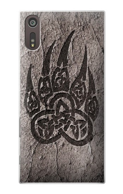 S3832 Patte d'ours nordique viking Berserkers Rock Etui Coque Housse pour Sony Xperia XZ