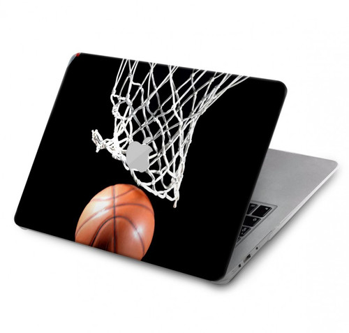 S0066 Le basket-ball Etui Coque Housse pour MacBook Pro 14 M1,M2,M3 (2021,2023) - A2442, A2779, A2992, A2918
