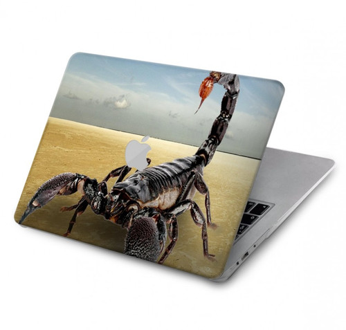 S0150 Scorpion du désert Etui Coque Housse pour MacBook Pro 14 M1,M2,M3 (2021,2023) - A2442, A2779, A2992, A2918