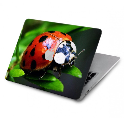 S0263 Coccinelle Etui Coque Housse pour MacBook Pro 14 M1,M2,M3 (2021,2023) - A2442, A2779, A2992, A2918