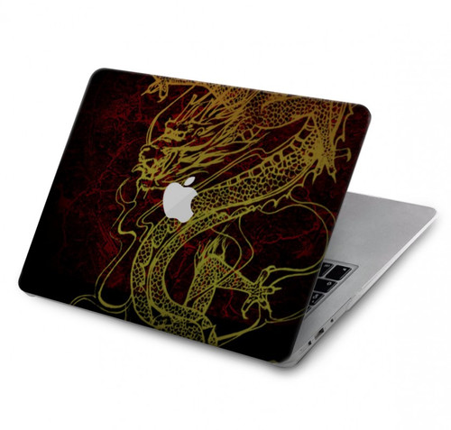 S0354 Dragon chinois Etui Coque Housse pour MacBook Pro 14 M1,M2,M3 (2021,2023) - A2442, A2779, A2992, A2918