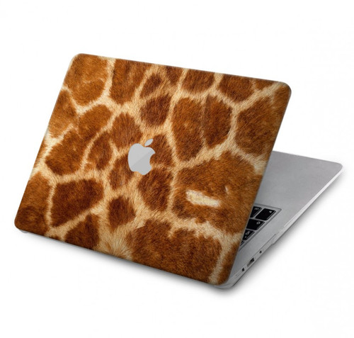 S0422 girafe Peau Etui Coque Housse pour MacBook Pro 14 M1,M2,M3 (2021,2023) - A2442, A2779, A2992, A2918