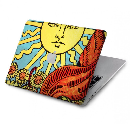 S0565 Le Soleil tarots Etui Coque Housse pour MacBook Pro 14 M1-M5 A2442,A2779,A2992,A2918,A3112,A3185,A3401,A3434,A3112