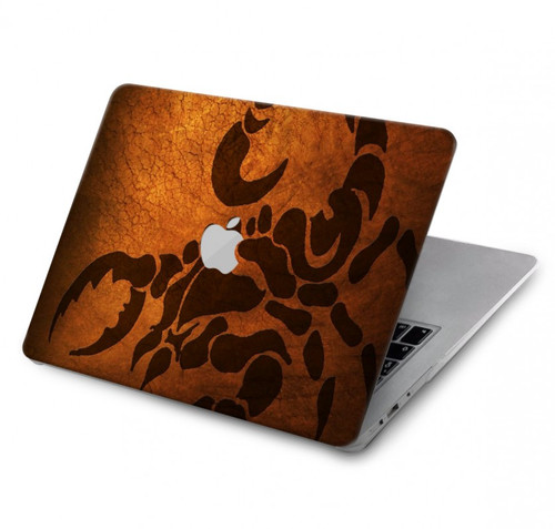 S0683 Scorpion Tatouage Etui Coque Housse pour MacBook Pro 14 M1-M5 A2442,A2779,A2992,A2918,A3112,A3185,A3401,A3434,A3112