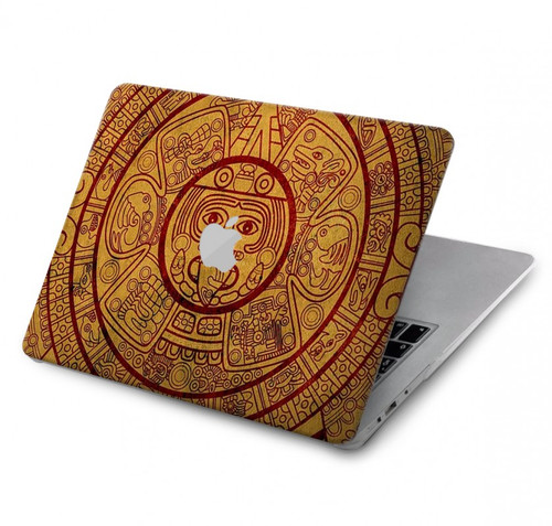 S0692 Calendrier maya Etui Coque Housse pour MacBook Pro 14 M1-M5 A2442,A2779,A2992,A2918,A3112,A3185,A3401,A3434,A3112