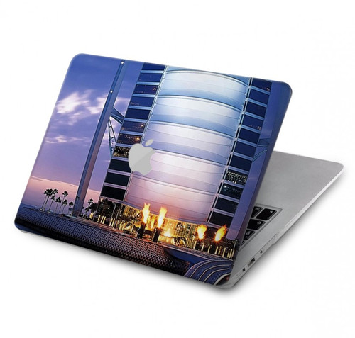 S0853 Dubaï Surf Centre Etui Coque Housse pour MacBook Pro 14 M1,M2,M3 (2021,2023) - A2442, A2779, A2992, A2918