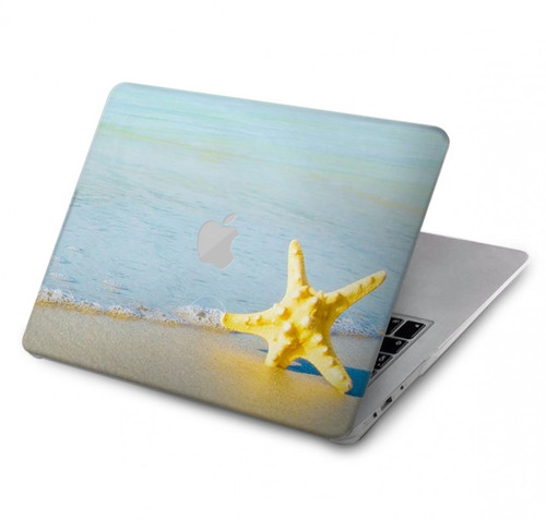 S0911 Détendez-vous à la plage Etui Coque Housse pour MacBook Pro 14 M1,M2,M3 (2021,2023) - A2442, A2779, A2992, A2918