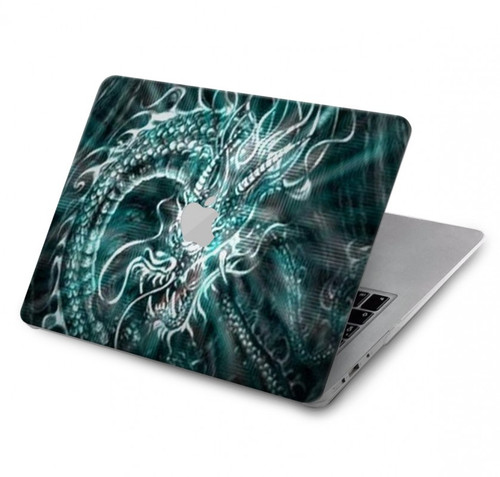 S1006 Numérique dragon chinois Etui Coque Housse pour MacBook Pro 14 M1,M2,M3 (2021,2023) - A2442, A2779, A2992, A2918