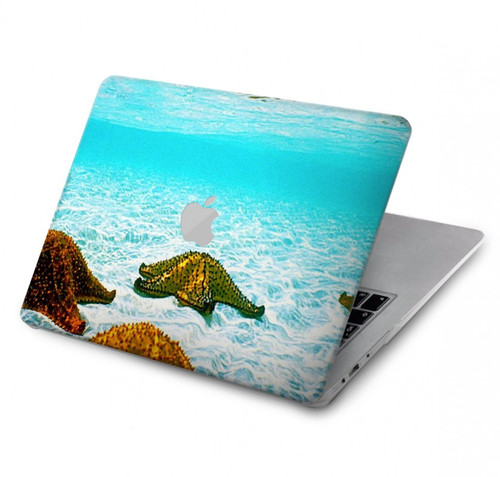 S1679 Étoile de mer plage de la mer Etui Coque Housse pour MacBook Pro 14 M1-M5 A2442,A2779,A2992,A2918,A3112,A3185,A3401,A3434,A3112