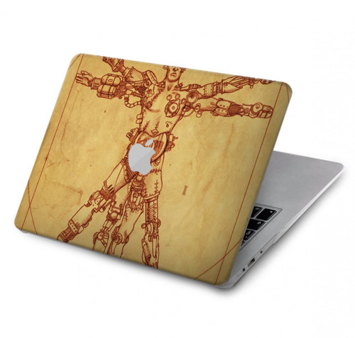 S1682 steampunk Frankenstein Etui Coque Housse pour MacBook Pro 14 M1-M5 A2442,A2779,A2992,A2918,A3112,A3185,A3401,A3434,A3112