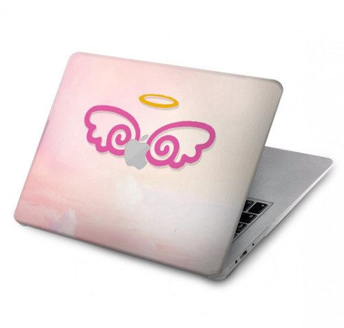 S2514 Ailes Ange mignon Etui Coque Housse pour MacBook Pro 14 M1-M5 A2442,A2779,A2992,A2918,A3112,A3185,A3401,A3434,A3112