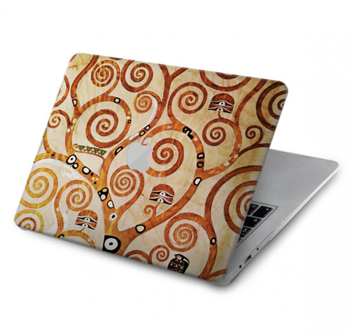 S2723 L'arbre de vie Gustav Klimt Etui Coque Housse pour MacBook Pro 14 M1-M5 A2442,A2779,A2992,A2918,A3112,A3185,A3401,A3434,A3112