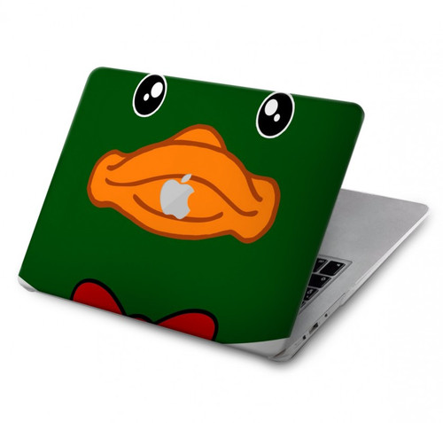 S2762 Vert Tête Canard colvert Tuxedo Dessin animé Etui Coque Housse pour MacBook Pro 14 M1-M5 A2442,A2779,A2992,A2918,A3112,A3185,A3401,A3434,A3112
