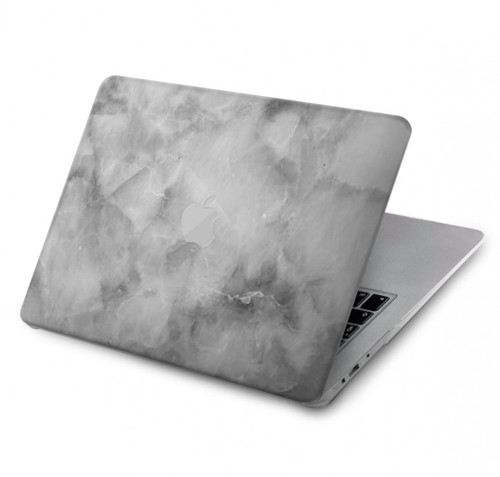 S2845 Texture en marbre gris Etui Coque Housse pour MacBook Pro 14 M1-M5 A2442,A2779,A2992,A2918,A3112,A3185,A3401,A3434,A3112