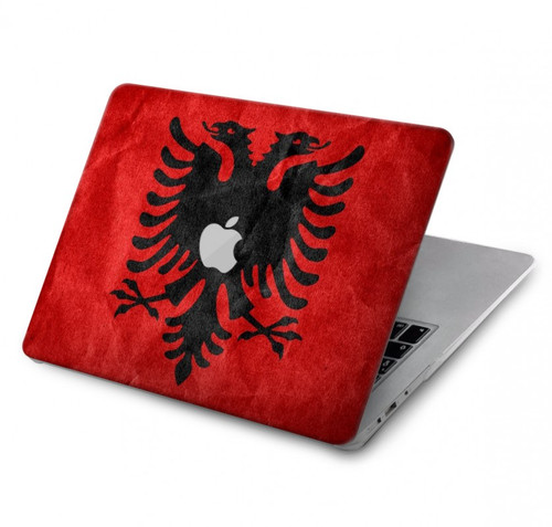 S2982 Albanie Football Football Etui Coque Housse pour MacBook Pro 14 M1,M2,M3 (2021,2023) - A2442, A2779, A2992, A2918