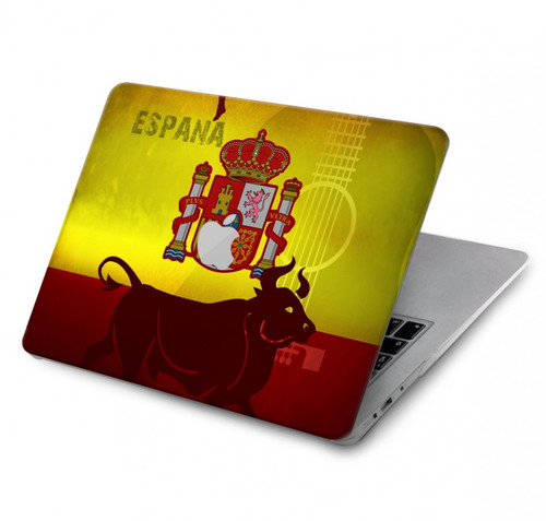 S2984 Espagne Football Football Etui Coque Housse pour MacBook Pro 14 M1-M5 A2442,A2779,A2992,A2918,A3112,A3185,A3401,A3434,A3112