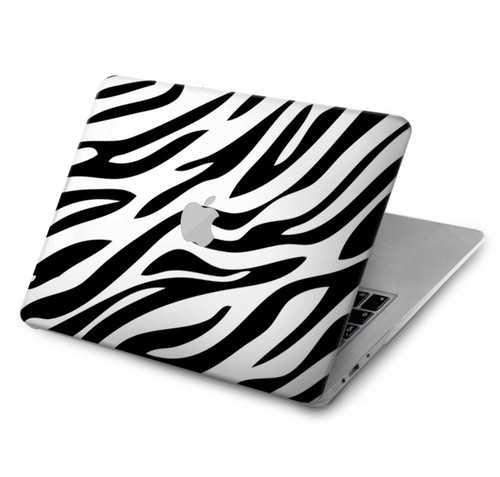 S3056 Zèbre Texture Imprimé graphique Peau Etui Coque Housse pour MacBook Pro 14 M1-M5 A2442,A2779,A2992,A2918,A3112,A3185,A3401,A3434,A3112