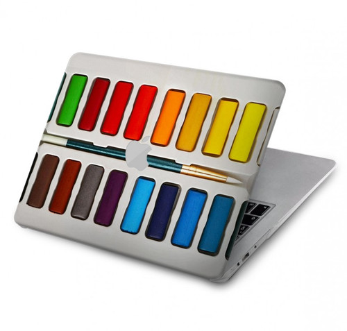 S3243 Ensemble de peinture aquarelle Etui Coque Housse pour MacBook Pro 14 M1,M2,M3 (2021,2023) - A2442, A2779, A2992, A2918