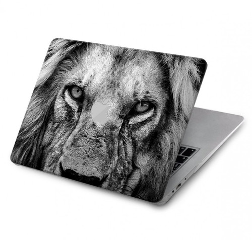 S3372 Lion Visage Etui Coque Housse pour MacBook Pro 14 M1,M2,M3 (2021,2023) - A2442, A2779, A2992, A2918