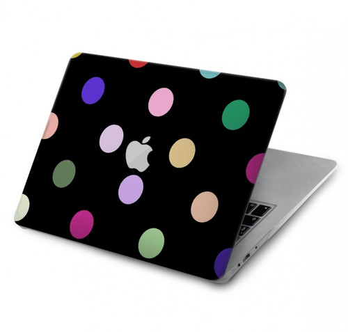 S3532 Coloré à pois Etui Coque Housse pour MacBook Pro 14 M1,M2,M3 (2021,2023) - A2442, A2779, A2992, A2918