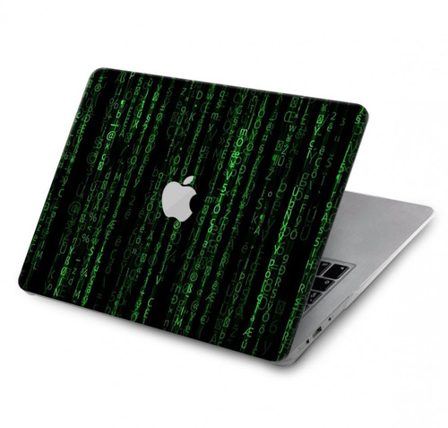 S3668 Code binaire Etui Coque Housse pour MacBook Pro 14 M1-M5 A2442,A2779,A2992,A2918,A3112,A3185,A3401,A3434,A3112