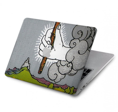 S3723 Carte de tarot l'âge des baguettes Etui Coque Housse pour MacBook Pro 14 M1-M5 A2442,A2779,A2992,A2918,A3112,A3185,A3401,A3434,A3112