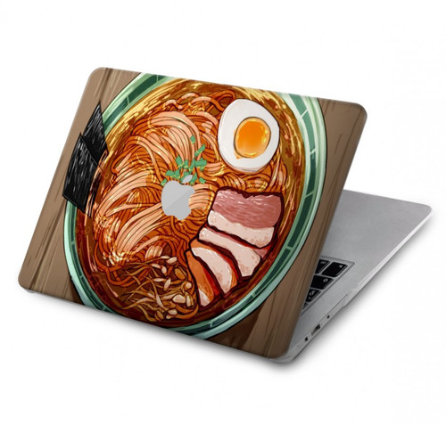 S3756 Nouilles ramen Etui Coque Housse pour MacBook Pro 14 M1-M5 A2442,A2779,A2992,A2918,A3112,A3185,A3401,A3434,A3112