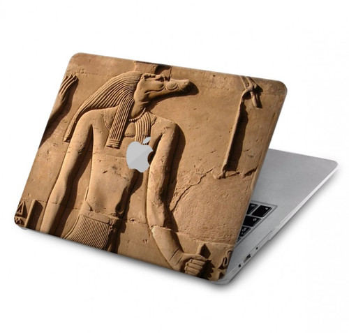 S0391 Sobek égyptien Etui Coque Housse pour MacBook Pro 16 M1,M2 (2021,2023) - A2485, A2780