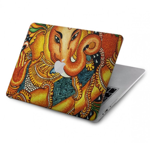 S0440 Dieu hindou Ganesha Etui Coque Housse pour MacBook Pro 16 M1,M2,M3,M4 (2021,2024) - A3403, A3186, A2991, A2780, A2485