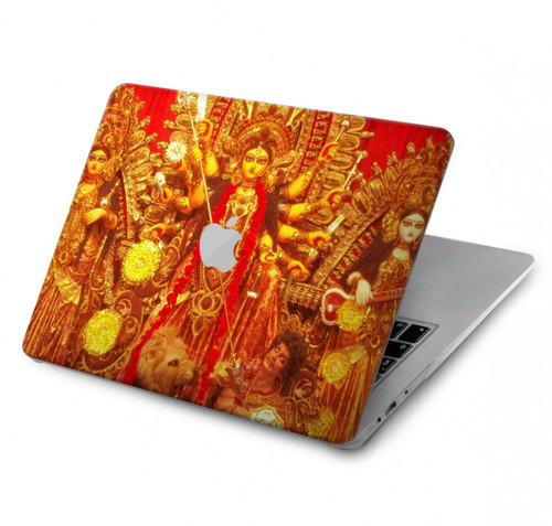 S1030 Dieu hindou Durga Puja Etui Coque Housse pour MacBook Pro 16 M1,M2,M3,M4 (2021,2024) - A3403, A3186, A2991, A2780, A2485