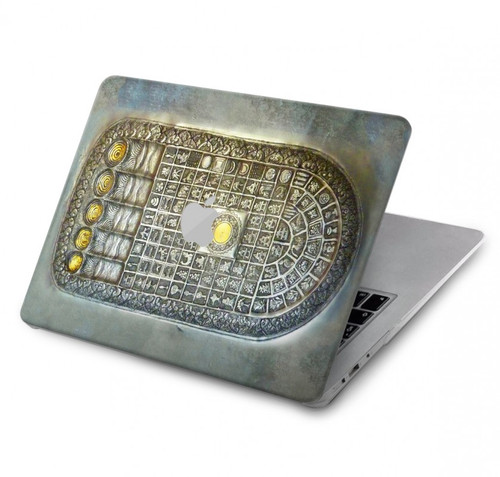 S1484 Bouddha empreinte Etui Coque Housse pour MacBook Pro 16 M1,M2 (2021,2023) - A2485, A2780