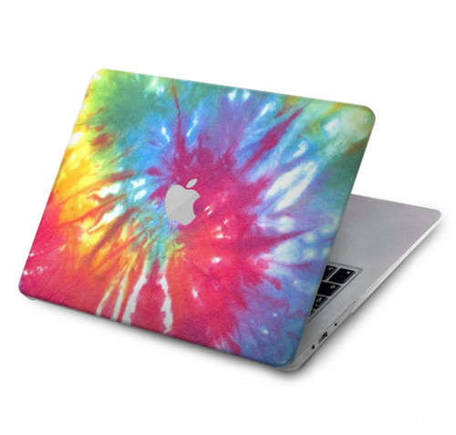 S1697 Tie Dye coloré imprimé graphique Etui Coque Housse pour MacBook Pro 16 M1,M2,M3,M4 (2021,2024) - A3403, A3186, A2991, A2780, A2485
