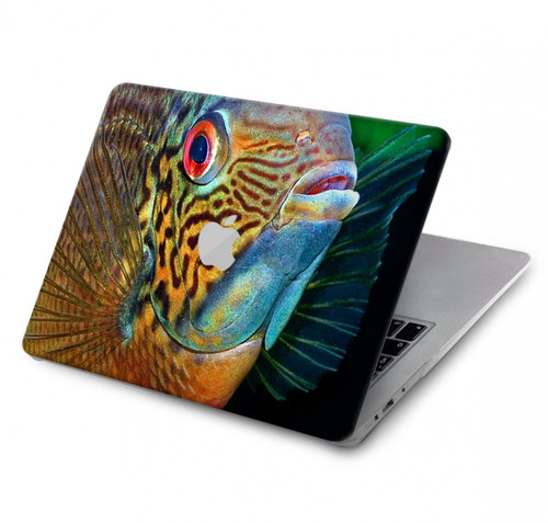 S1812 cichlidés poisson Etui Coque Housse pour MacBook Pro 16 M1,M2 (2021,2023) - A2485, A2780