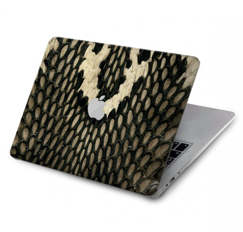 S2711 King Cobra Serpent Imprimé graphique Peau Etui Coque Housse pour MacBook Pro 16 M1,M2,M3,M4 (2021,2024) - A3403, A3186, A2991, A2780, A2485