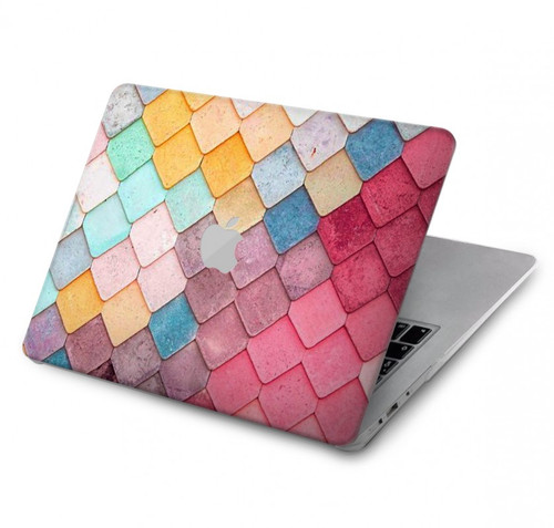 S2947 Bonbons Minimal Couleurs pastel Etui Coque Housse pour MacBook Pro 16 M1,M2 (2021,2023) - A2485, A2780