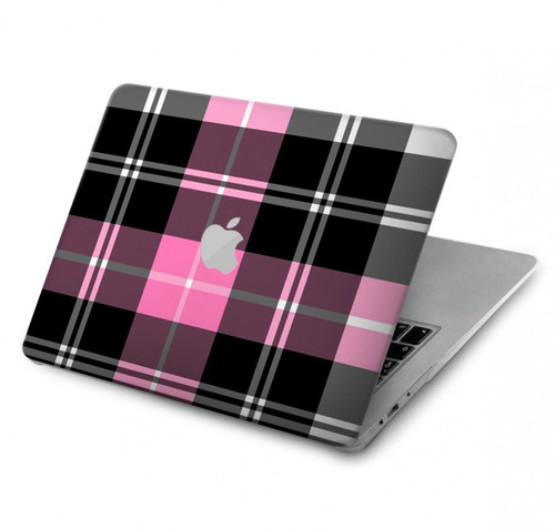 S3091 Motif rose à carreaux Etui Coque Housse pour MacBook Pro 16 M1,M2 (2021,2023) - A2485, A2780