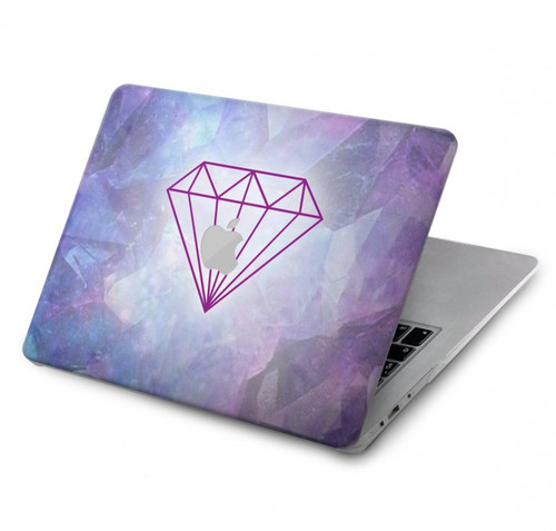 S3455 diamant Etui Coque Housse pour MacBook Pro 16 M1,M2 (2021,2023) - A2485, A2780