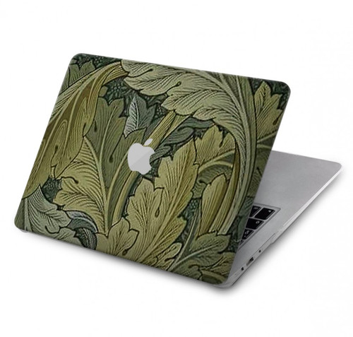 S3790 William Morris Acanthus Leaves Etui Coque Housse pour MacBook Pro 16 M1,M2 (2021,2023) - A2485, A2780